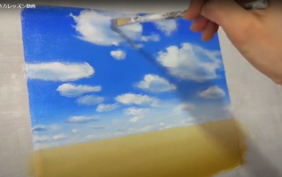 油絵 雲の描き方 失敗のない７つのステップ