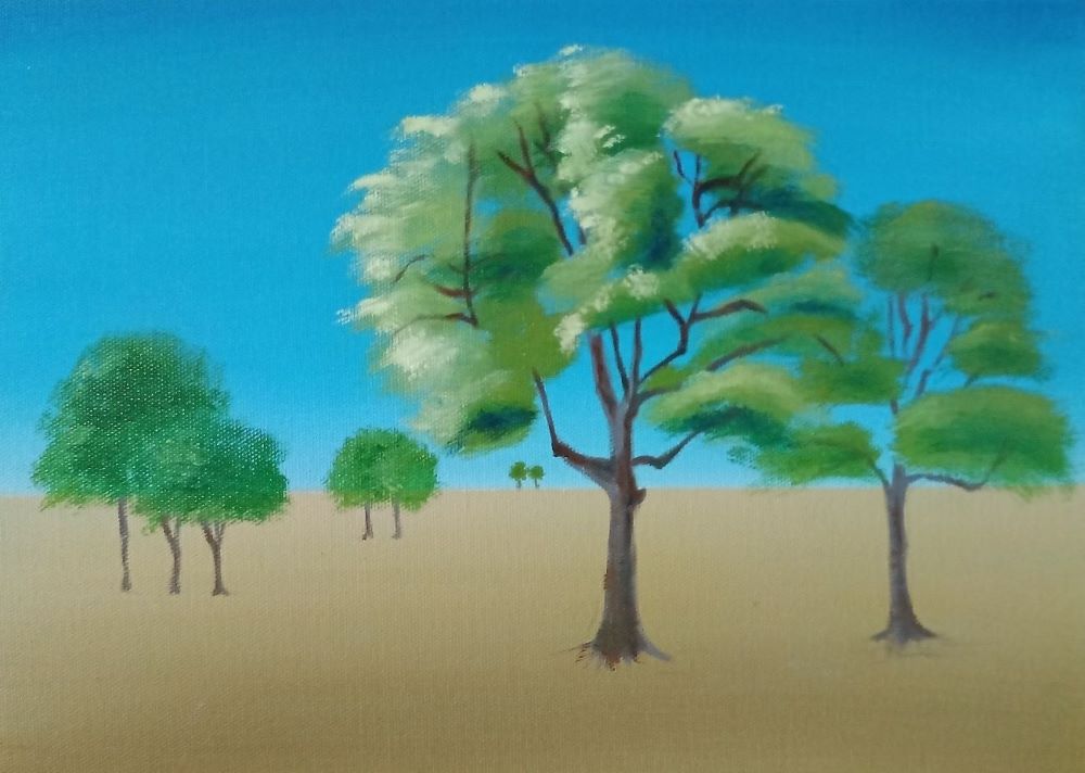 油絵木の描き方 – 木の上手な書き方 – EOOYJU