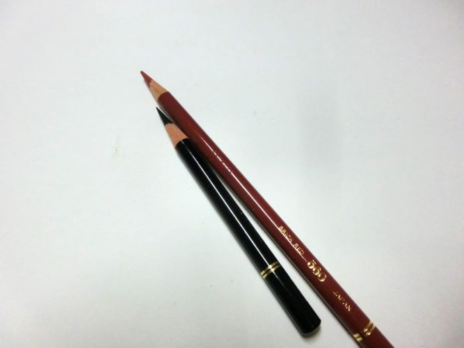 【色鉛筆 犬の描き方】可愛いペットを簡単に描いてみよう　色鉛筆は使う前に削っておく