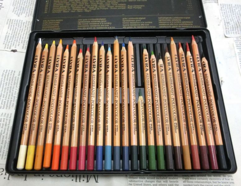 【色鉛筆 犬の描き方】可愛いペットを簡単に描いてみよう　使った色鉛筆