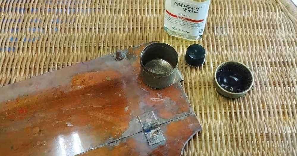 油絵用 油壺 やせ細っ 油絵用 油壺 やせ細っ