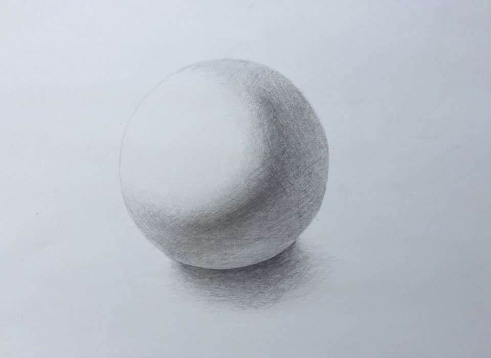 鉛筆デッサン 球体の簡単な描き方と６つの失敗例